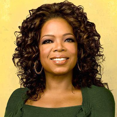 O is Oprah Winfrey Oprah Winfrey is a very influential African- American TV host who promotes the importance of human rights.