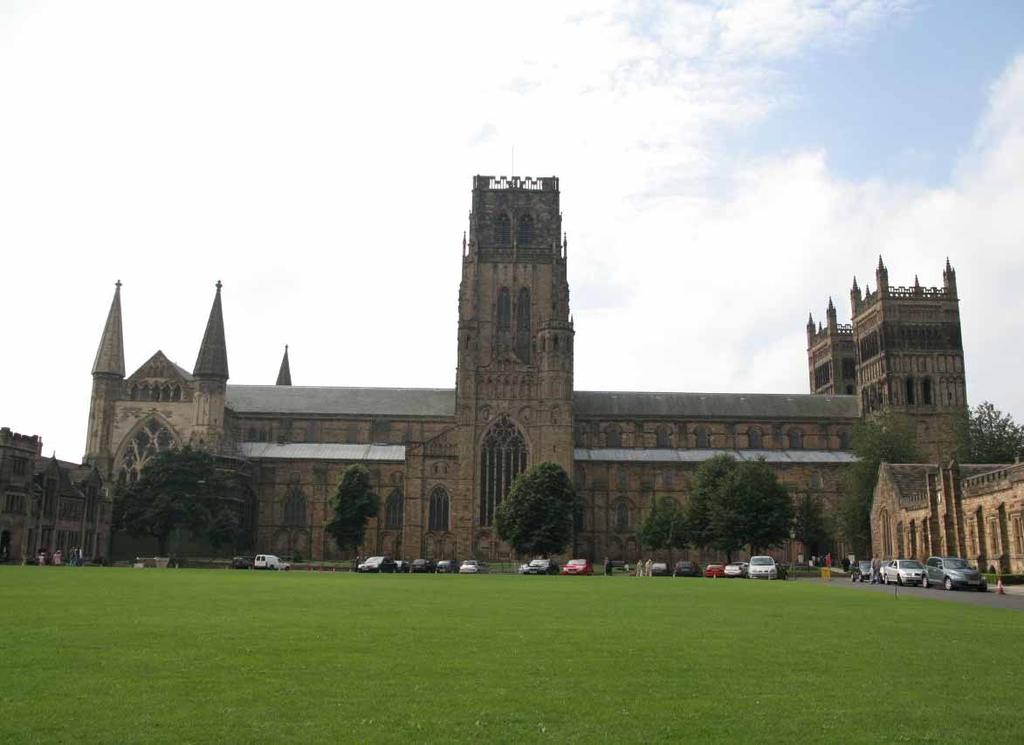 Cathedral of Durham England: Begun