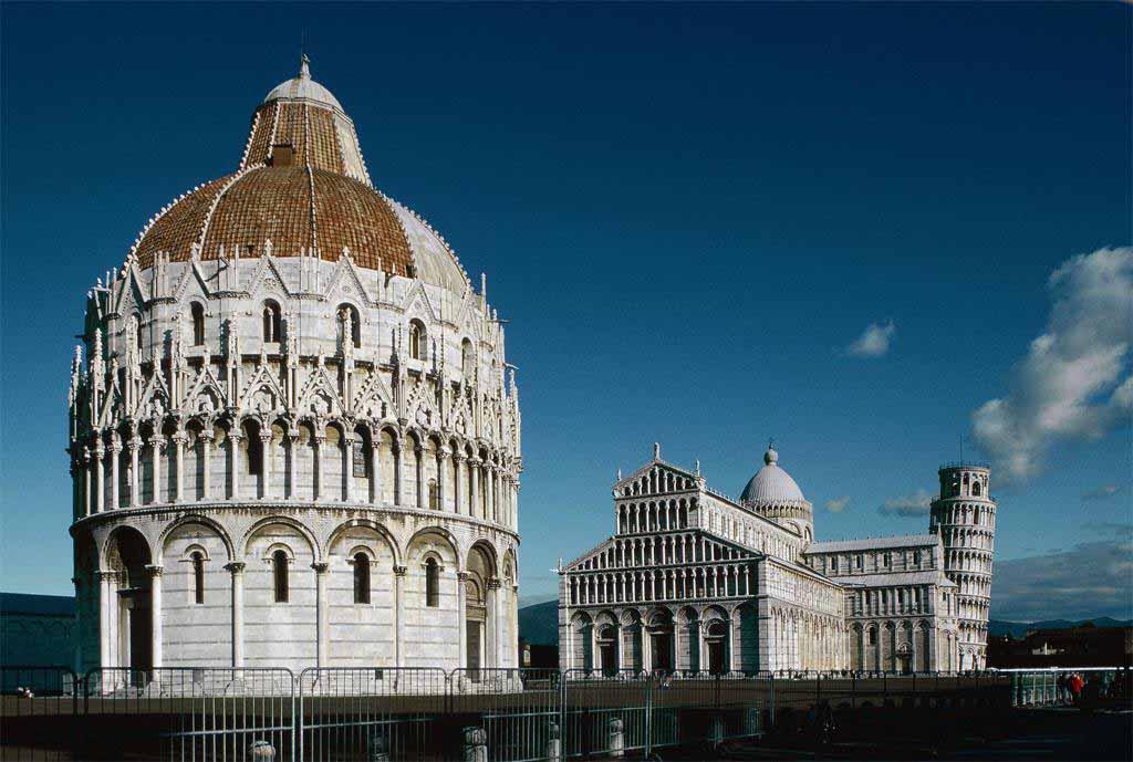Cathedral, Baptistry and Tower, Pisa,