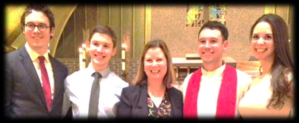 The monthly newsletter of Glenwood Lutheran Church May 2017 PASTOR HANLEY ORDAINED Pastor Chris with