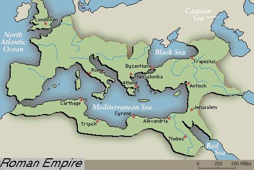 The Birth of Christianity The Land of Palestine According to the Bible, during the rule of Augustus Caesar the leaders of the Roman Empire wanted to know its total population.