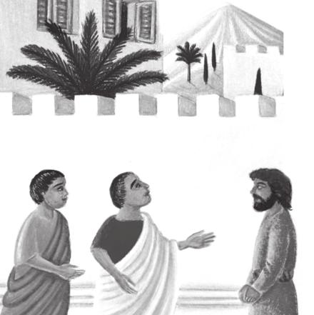 13 Art Print 13 shows Jesus healing a servant through an officer s faith. How do you care for others?
