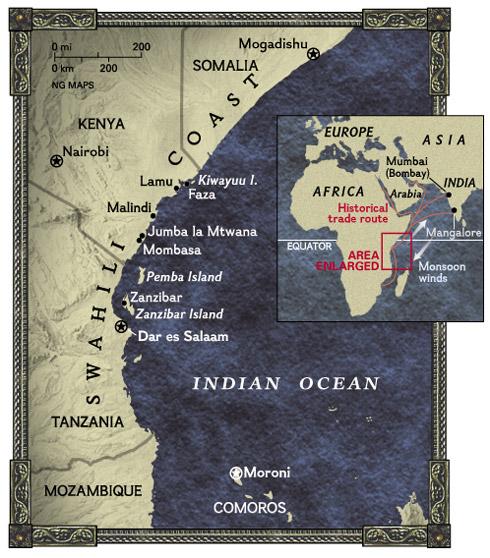 Spread of Islam: cutlure [ Swahili Coast http://www7.