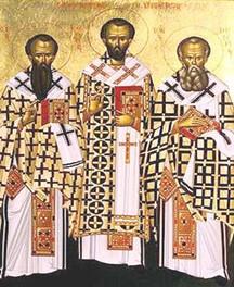 The Three Hierarchs HOLY TRINITY GREEK SCHOOL NEWS HAPPY NEW YEAR! KALI HRONIA!! Sunday, January 29, students will celebrate the annual Three Hierarchs Day.