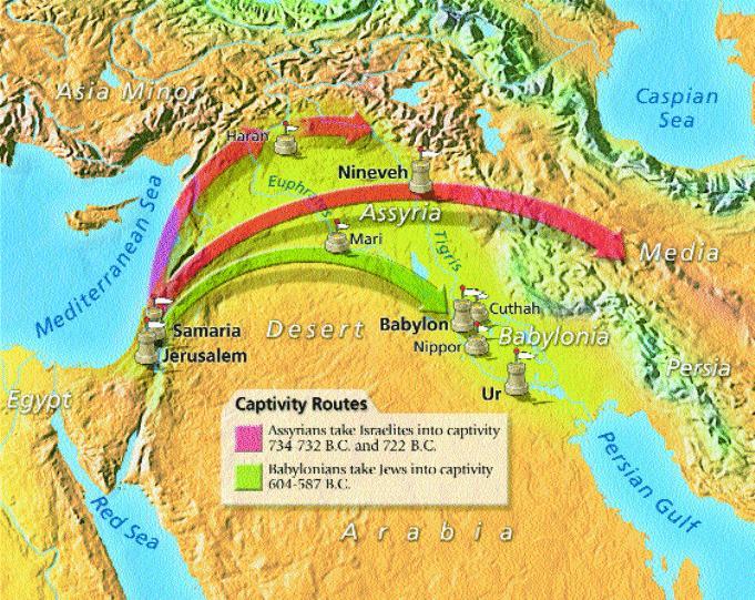 Conquests of Israel The Empires of Mesopotamia conquered other