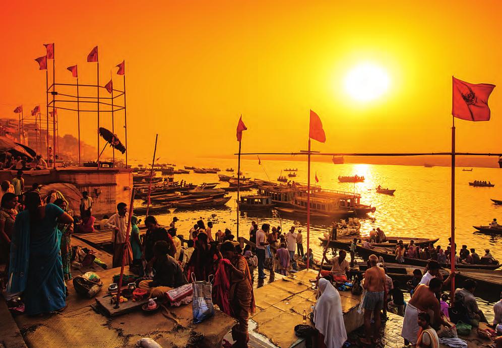 Varanasi Ghats: Varanasi presents a unique combination of physical, metaphysical and supernatural elements. According to the Hindu mythology, Varanasi liberates soul from human body to the ultimate.