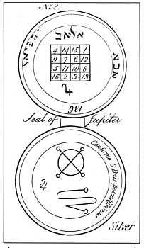 Besides Joseph Smith s seer stone, he also owned a magic Jupiter talisman (a silver medallion worn on a string around the neck). 19 LDS historian Reed C.