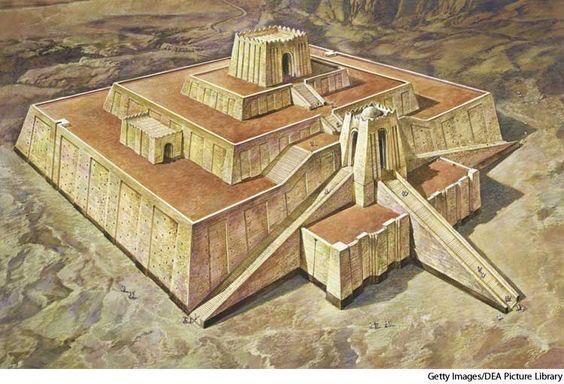 ZIGGURATS Mesopotamian temples largest building in