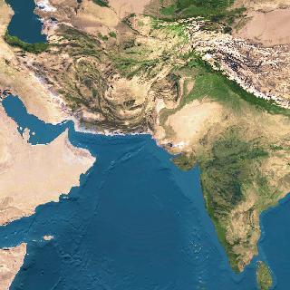 subcontinent of India in South Asia High