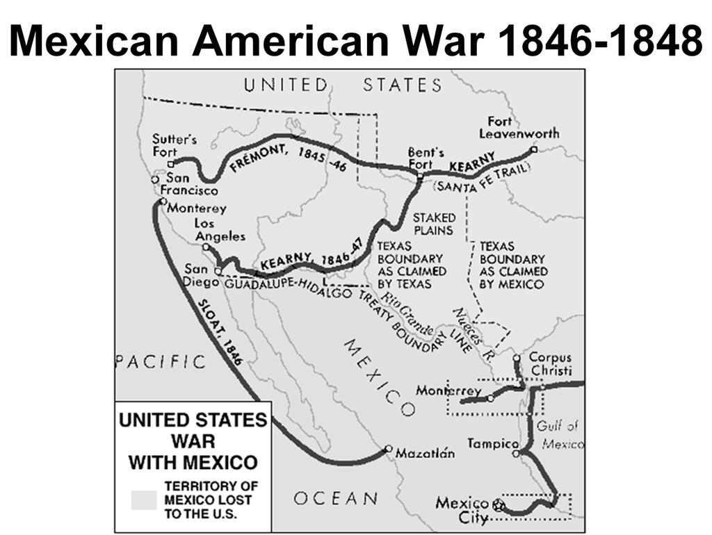 Use to highlight whatthe United States would gain as part of this war and how what we