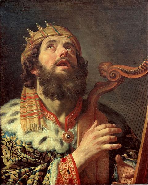 The Israelites King David Playing the Harp (Gerard van Honthorst, 1622 David would take the throne of Israel in 1012 B.C.