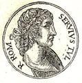 REX SEXTUS: SERVIUS TULLIUS Date of Reign: 578 535 BCE Servius was originally the son of a slave in the house of Tarquinius who came to power under unusual circumstances.
