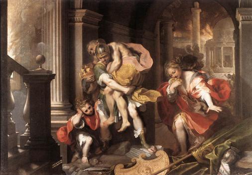 05 Debtor of the mighty Aeneas: Mythical hero, divine son Caesar s legendary family history was particularly interesting with regard to the fact that Aeneas was the son of Aphrodite, Greek