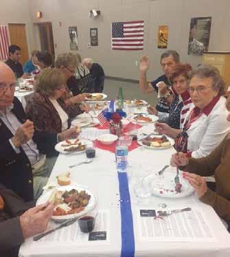 Hosted by the Men s Group, in coordination with families from Palmer Catholic Academy, the dinner invites parish veterans of all branches of the Armed Forces to enjoy an evening together celebrating