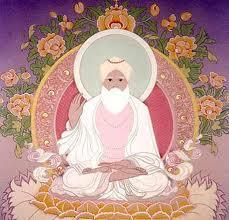 Primary Source #6 Guru Nanak Sitting in the Lotus Position Guru Nanak founded Sikhism in India, a religion that combined elements of Hinduism and Islam.