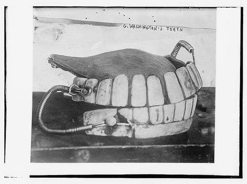 APPENDIX I Library of Congress Resources 1. Wooden Mouth A drawing of the wooden teeth that George Washington had to wear.