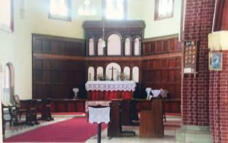 Photograph of Church Interior Christian Church in Maymyo also known as (a former British hill