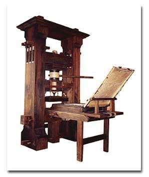 Invented by Johannes Gutenberg in 1450s Printing press spread rapidly across Holy Roman Empire What book was the most frequently copied?