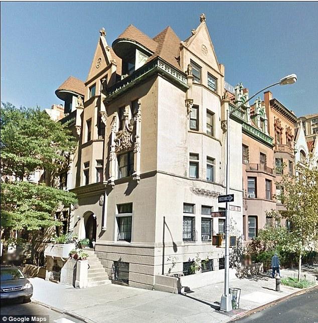 Lodge forced his way into this apartment building in New York on October 15, 2015 'This guy was massive,' Mr Cartright said.