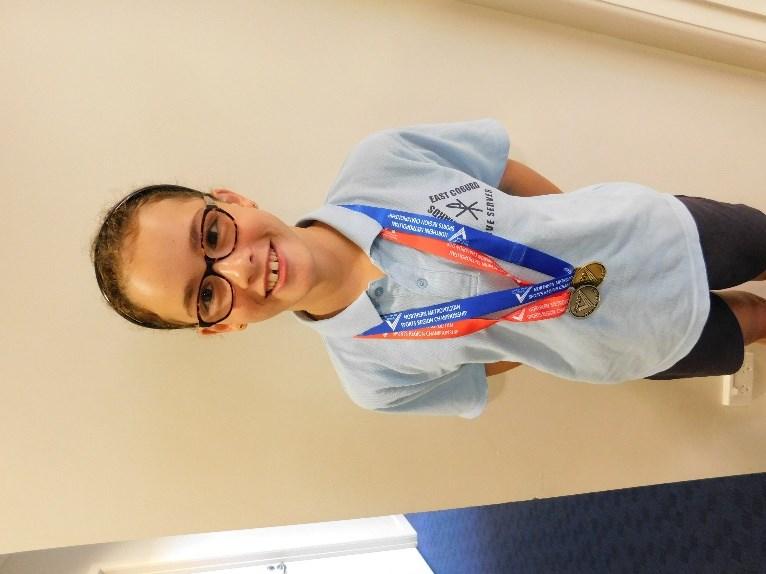 Physical Education Phil Pearson Guess Who is off to the Victorian State Swimming Championships? Ruby Kenda, in Year 3/4, last week competed at the Regional Swimming Championships.
