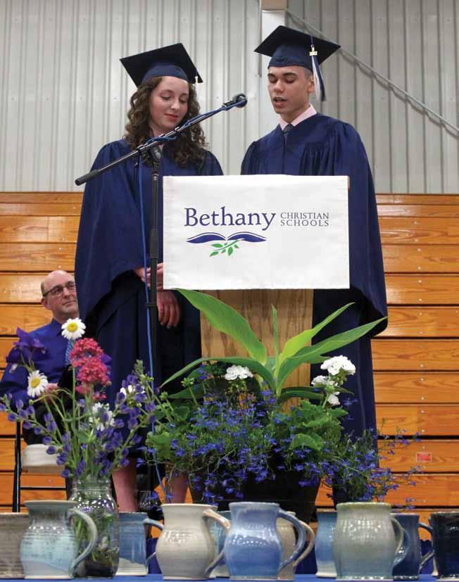Bethany Christian Schools BULLETIN Summer 2017 Vol. 62 No. 3 www.bethanycs.net Inside this Issue Alumni News... 5-7 Campus News Commencement...4 Graduate Plans...4 Teacher-of-the-Year.