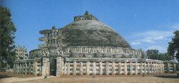 Great Stupa at Sanchi, Madhya Pradesh, 3rd century BC,