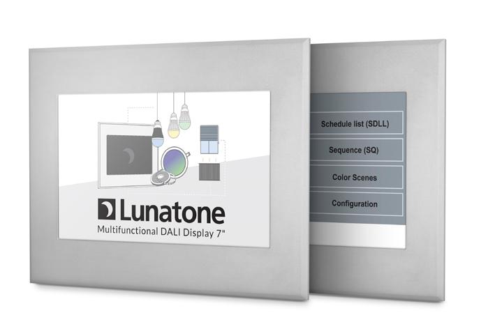 6 CONTROLS & HMIS Lunatone controls and HMIs show high simplicity but also flexibility: input device functions are user friendly, intuitive and can be adapted for various applications.