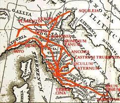 Early Roman Republic Soldier were posted throughout the landmilitary roads link territories.