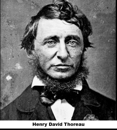 literature and philosophy Henry David Thoreau Lived on Walden Pond Wrote Walden: Or Life in