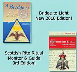 S.A. Part I consists of six lessons, utilizing The Scottish Ritual Monitor and Guide by Arturo de Hoyos, 33 o, Grand Cross, and A Bridge to Light (2006) edition by Rex Hutchens, 33 o, Grand Cross, as