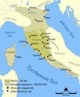 The Romans As Etruscan civilization was thriving, the Romans were developing into a formidable power.