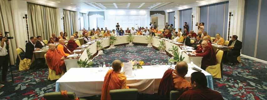 Samyak Sambodh The Governing Council of the International Buddhist Confederation (IBC) met from 01-04 March 2016 at the Temple Town of Ayutthaya, Thailand.
