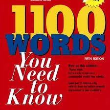 3. Words You Need to Know Look up
