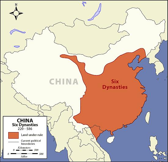 THE TANG AND SONG DYNASTIES OF CHINA This period in china s history is known as the Six Dynasties.
