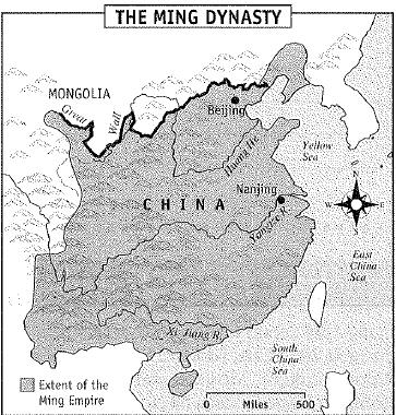 THE MING DYNASTY (1368-1644) Despite their achievements, the Mongols remained unpopular in