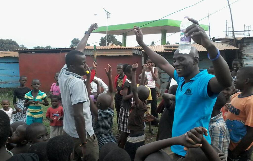 Youth ministry flourishes in Uganda Some of the young people with Sunday school children during a service A youth praise and worship team With the help of the World Mission Fund and