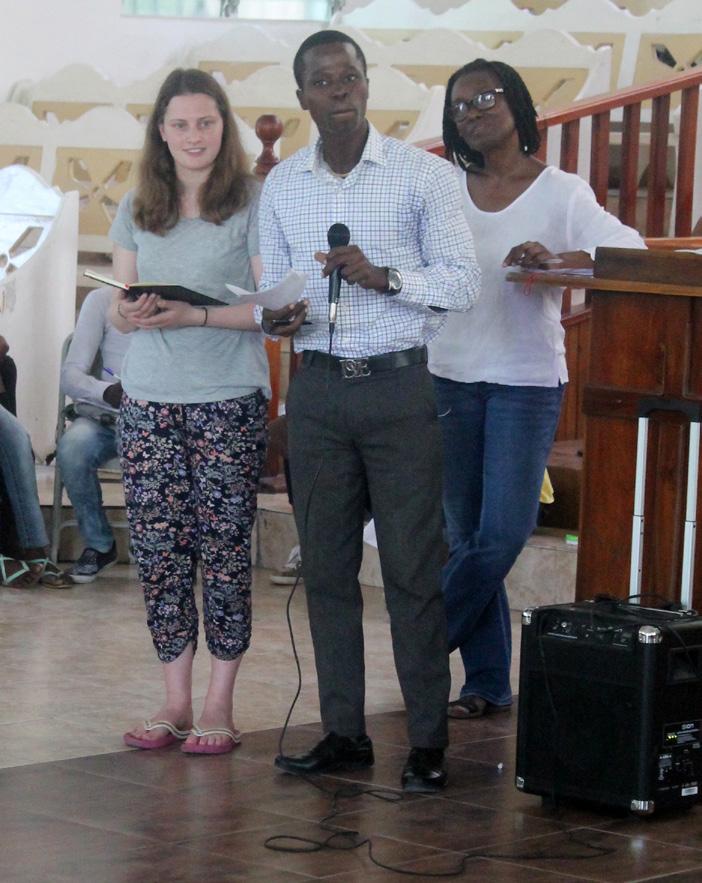 LOUISE WESTOBY is one of a group of young British Methodists who went to Haiti in July this year on a trip organised by the ONE Encounter programme in partnership with the World Church Relationships
