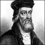 John Wycliffe (c.1330-1384) Challenged the church s tithe. Questioned the pope s authority.