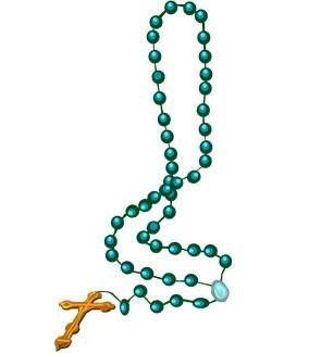THE ROSARY October and May are the months of the Rosary.