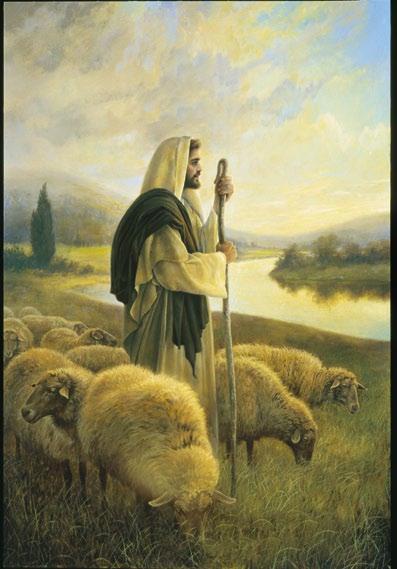 THE GOOD SHEPHERD, BY GREG K. OLSEN Divine Providence may be considered a type of spiritual power, a heavenly pull or tug that entices a wandering child to return to the fold.