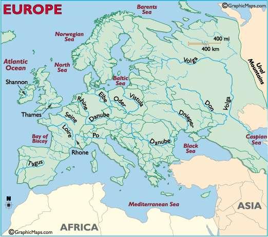 Geography of Western Europe Early Middle Ages (500-1000) Undeveloped Small