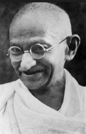 Using nonviolent methods, such as boycotting British product and staging peaceful demonstrations, Gandhi inspired