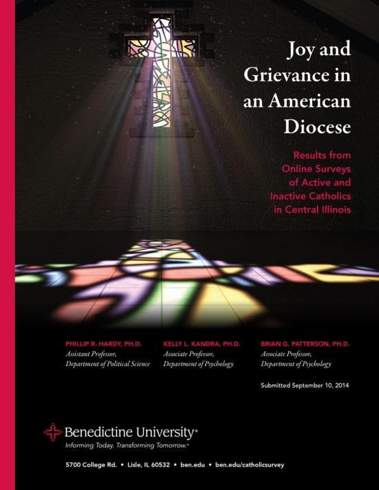 Joy and Grievance in an American Diocese: Results from Online Surveys of Active and Inactive