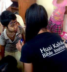 There are many challenges in running a school for the Persecuted Church in Burma,