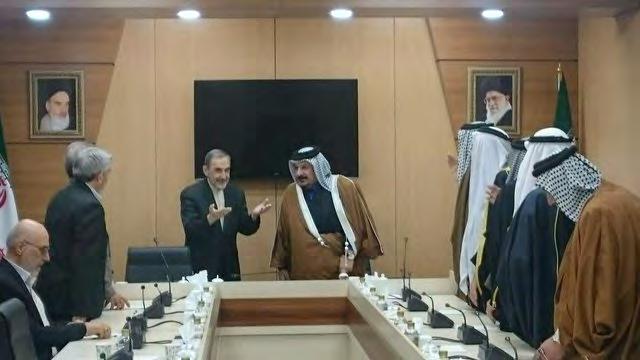 7 Velayati s meeting with the Sunni tribal leaders from Iraq (ISNA, February 26 2018).