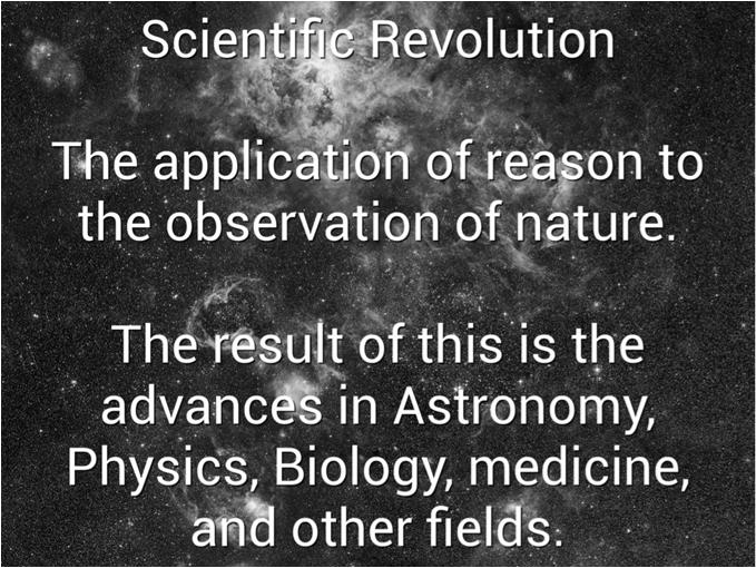 scientific revolution medical advancements