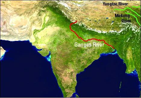 India has two fertile river valleys