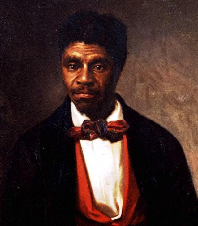 1857 DRED SCOTT MISSOURI SLAVE SUES FOR HIS FREEDOM WAS TAKEN TO THE