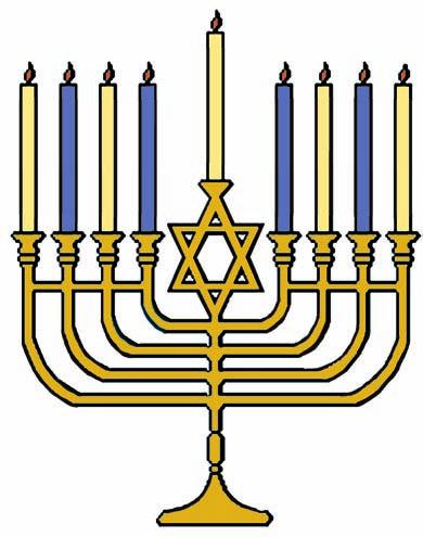 What is a Menorah? A Menorah is a very special arrangement of nine candles.
