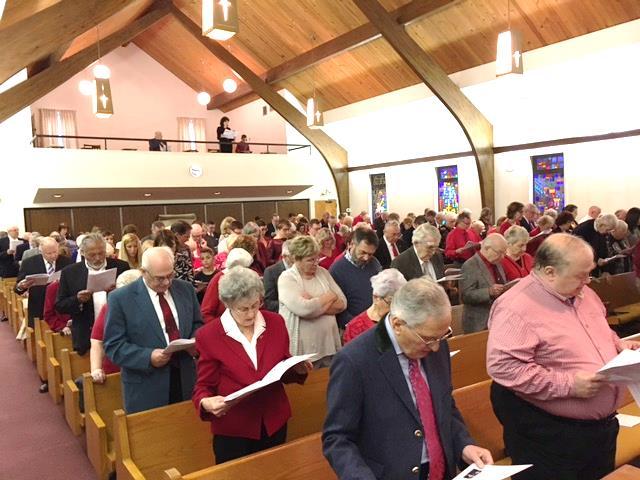 Congregational Christmas Celebration on Sunday, December 17, 2017.